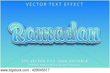 About Ramadan Text Effects Template Graphic Premium