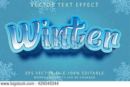 About Winter Text Effects Template Graphic Premium