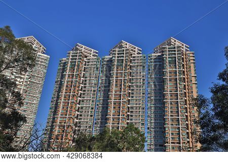 The Ocean Shores At Tiu Keng Leng, Hk 2 Jan 2021