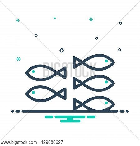 Mix Icon For Back Back Astern Backwards Behind Behindhand Opposite Forward Fish