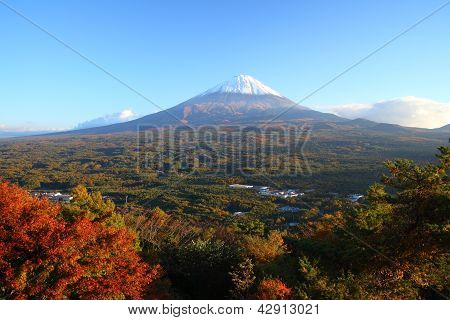 Mt. Fuji syksy