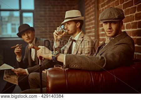 Three Handsome Men Image & Photo (Free Trial) | Bigstock