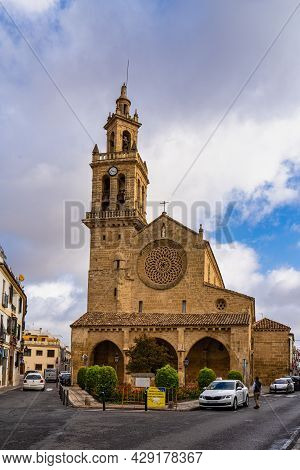 Cordoba, Spain - October 31, 2019: San Lorenzo Church In Cordoba, Andalusia, Spain. It Was Built Bet