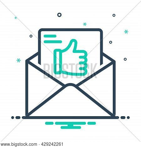 Mix Icon For Accept Get Obtain Take Offer Welcome Inbox Acquire Gain Admit Recognize Assent