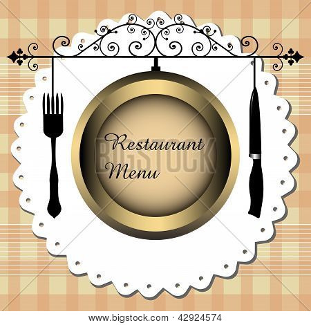 Menu de restaurante