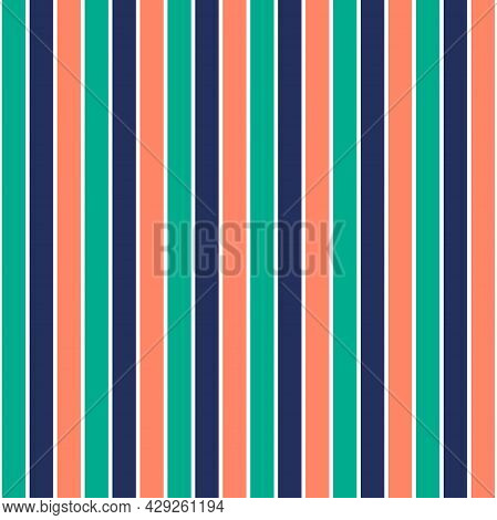 Pattern Stripe Seamless, Sesame Street Green Color Mix With Bellwether Blue And Fresh Salmon Color S