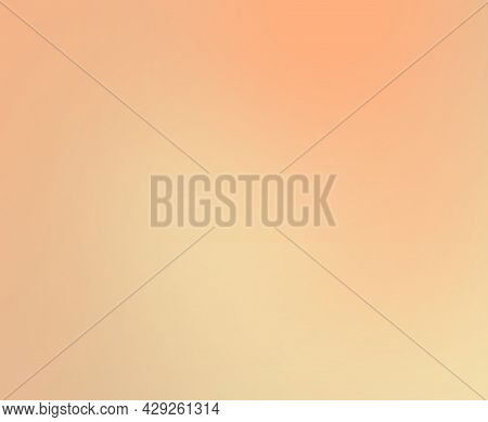 Abstract Gradient Color Background. Peach Cobbler Orange Color Mix With Marzipan Brown. Background C