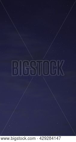 Drak Starry Sky At The Village With Cloud