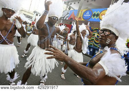 Commanches During Carnival In Salvador