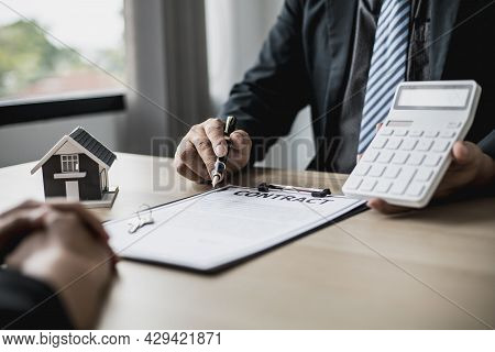 Employees Use The Calculator To Calculate Monthly Rent For Tenants And Explain Renting Details And C