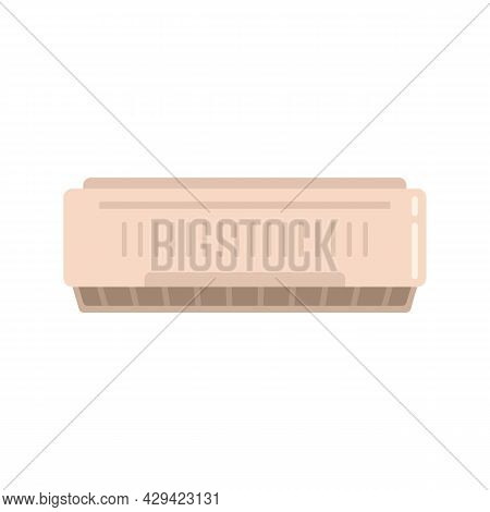 Room Air Conditioner Icon. Flat Illustration Of Room Air Conditioner Vector Icon Isolated On White B