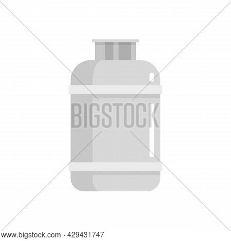 Gas Cylinder Lpg Icon. Flat Illustration Of Gas Cylinder Lpg Vector Icon Isolated On White Backgroun