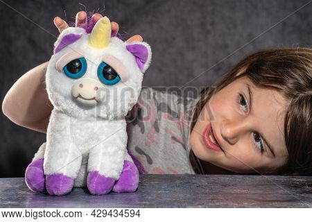 Feisty Pet Unicorn Plush Stuffed With Attitude