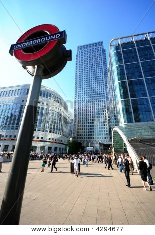 London Underground, Canary Wharf