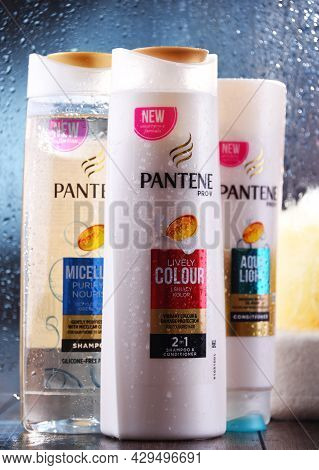 Containers Of Pantene Products