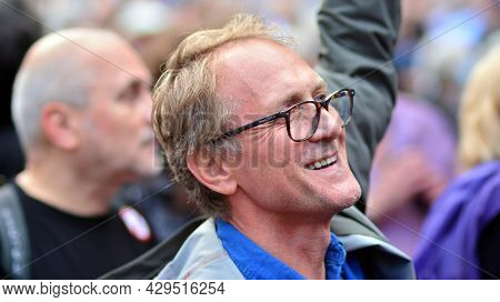 Warsaw, Poland. 10 August 2021. Protest To Support Free Media In Poland. Theater And Film Actor Andr