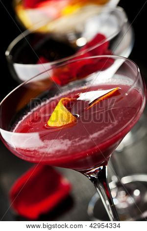 ขมหวานค็อกเทล - กิน Campari และน้ำเบอร์รี่