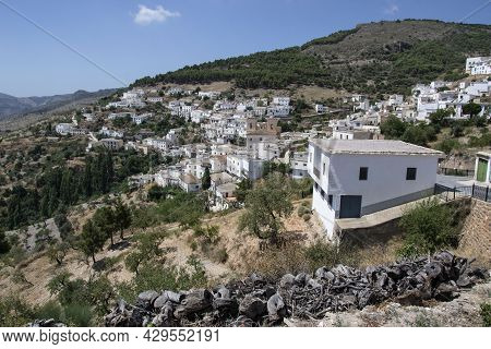 Viewpoint Of The Town Of Murtas Of White Houses On The Mountain