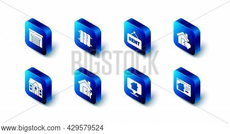 Set Heating Radiator, Hanging Sign With Rent, House Heart Shape, Online Real Estate House, Location,