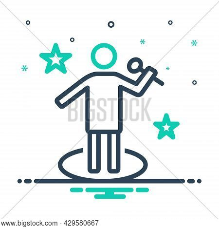 Mix Icon For Famous Renowned Famed Legendary Popular Plausible Appreciable Celebrities Superstar Eve