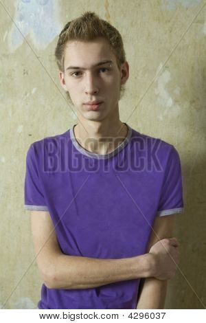 ภาพเหมือนของชายหนุ่มหล่อ