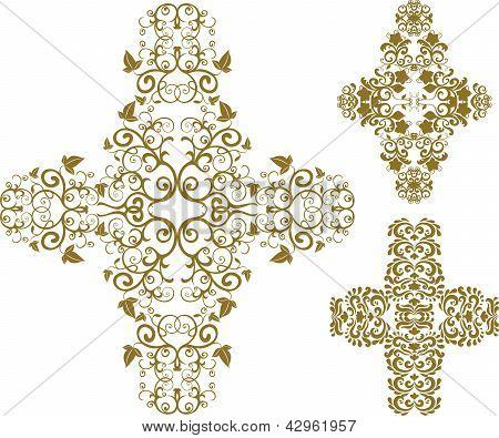 Floral Cross