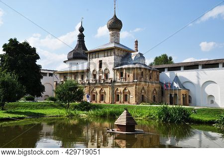 Church Of The Hodegetria Of The Rostov Kremlin. August 09, 2021, Rostov Veliky, Russia.