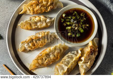Homemade Korean Beef Mandu Potstickers