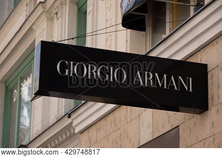 Exclusive Giorgio Armani Store In The Herat Of Vienna - Vienna, Austria - August 1, 2021