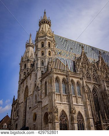 Cathedral St Stephan In Vienna Called Stephansdom In The City Center - Travel Photography