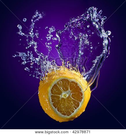 Splash y naranja
