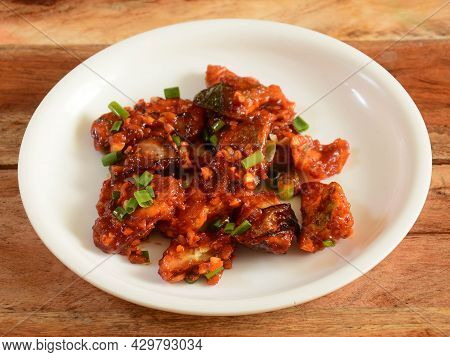 Veg Crispy Is Batter Fried Vegetables Tossed With Chinese Sauce Tastes Tangy. It's A Popular Starter