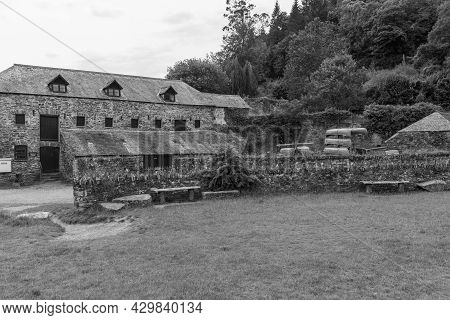 Cotehele Quay.cornwall.united Kingdom.july 23rd 2021.the Discovery Centre At Cotehele Quay In Cornwa