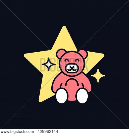 Children Show Rgb Color Icon For Dark Theme. Kid Entertainment Performance. Teletoon Genre. Family A