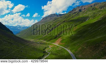 Amazing Scenery At Timmelsjoch High Alpine Road Called Passo Rombo In Austria - Travel Photography B