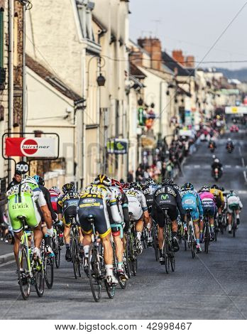 La volata - Parigi Nizza 2013 a Nemours