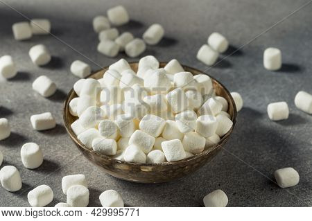 Unhealthy Sugary White Mini Marshmallows