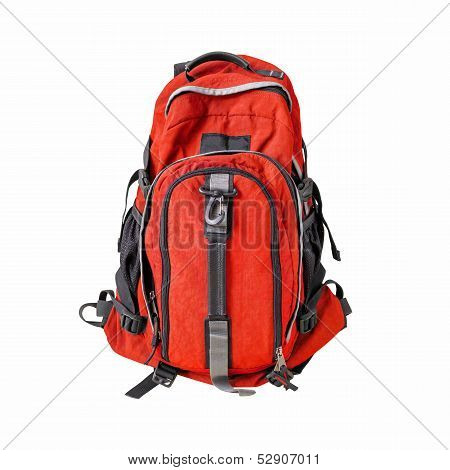 Backpack Isolated W/ Path