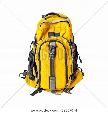 Backpack Isolated W/ Path
