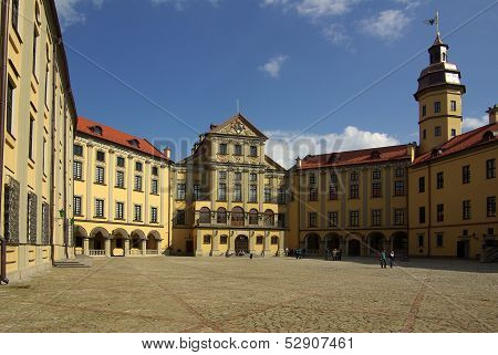 Radziwill Castle In Nesvizh, Belarus