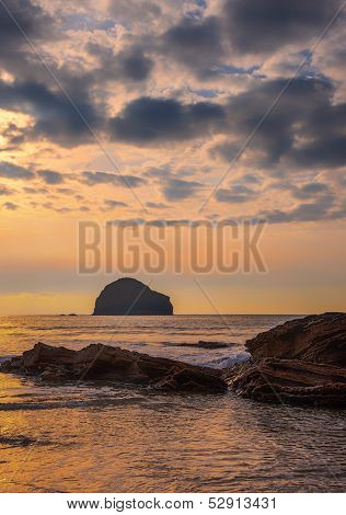 Evening At Trebarwith Strand, North Cornwall, England