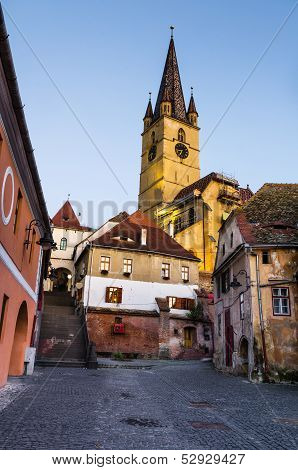 Evangelical Cathedral In Sibiu, Romania