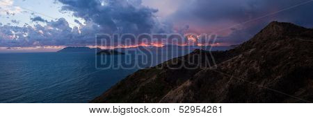 View on Zakynthos island from Gerakas