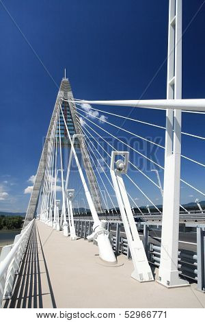 The Megyeri bridge