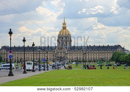 The Ecole Militaire In Paris, France