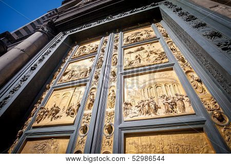 The Gate Of Paradise - Baptistery, Florence
