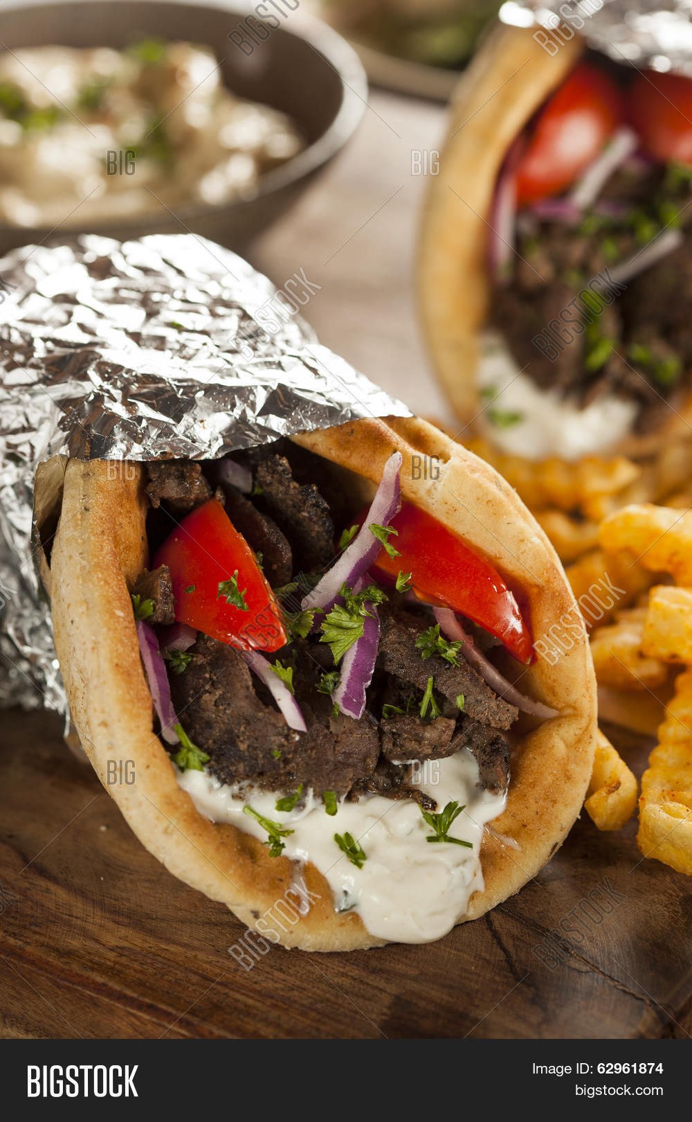 Homemade Meat Gyro Image & Photo (Free Trial) Bigstock