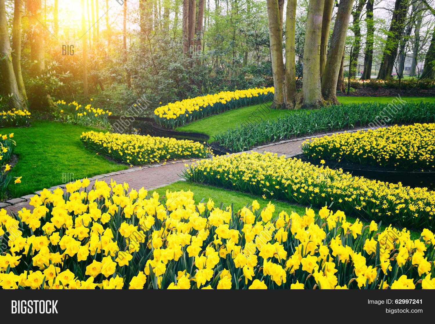 Spring Ladnscape Spring Landscape Image & Photo (Free Trial) | Bigstock