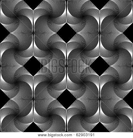 Design Seamless Colorful Decorative Rhombus Geometric Pattern