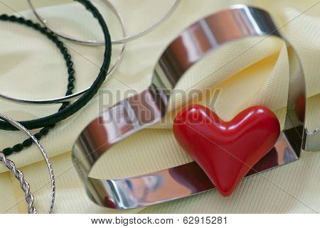 Lovely Hearts And Various Bracelets